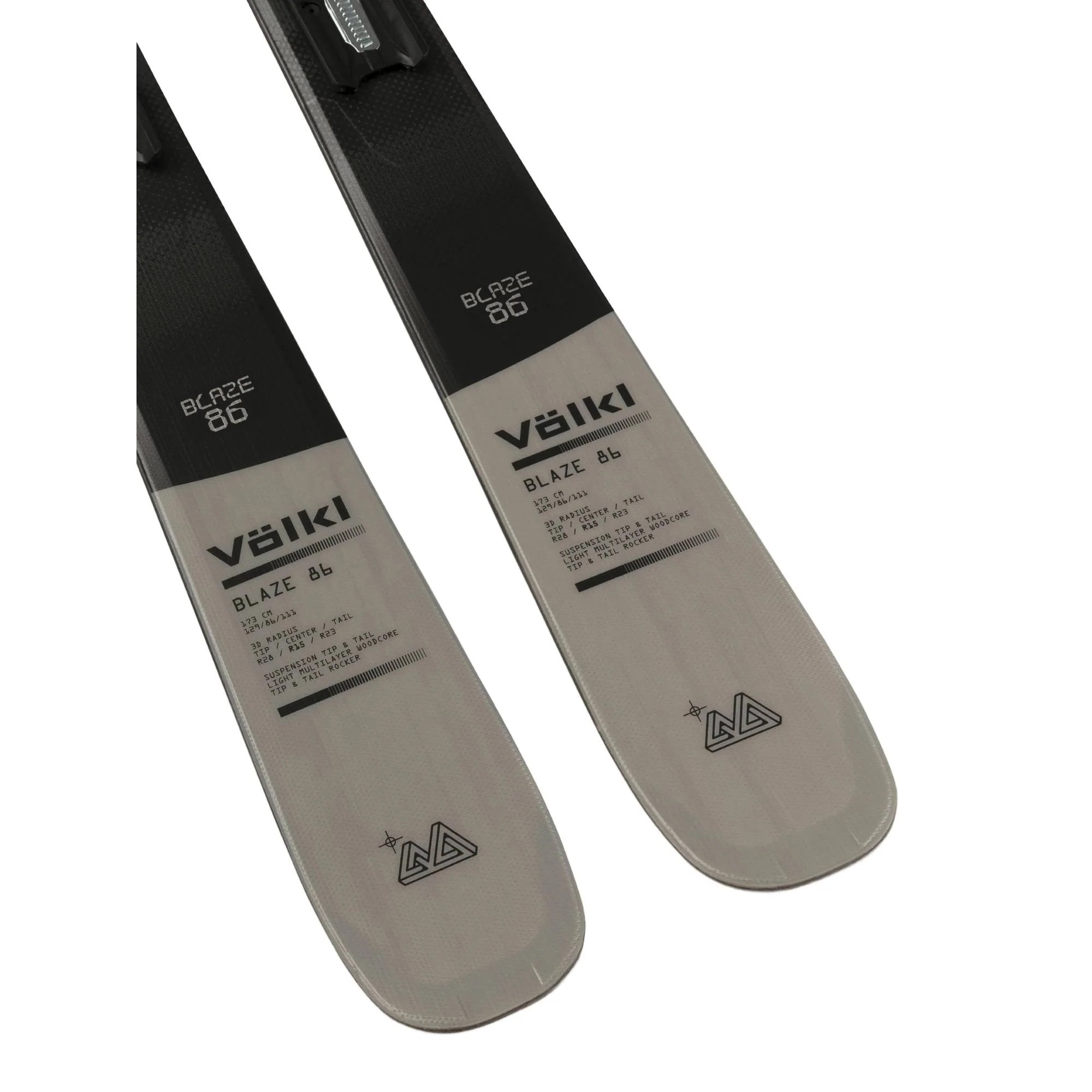 Volkl Blaze 86 Ski + Marker 10.0 TP GW Binding 2026 - Image 9