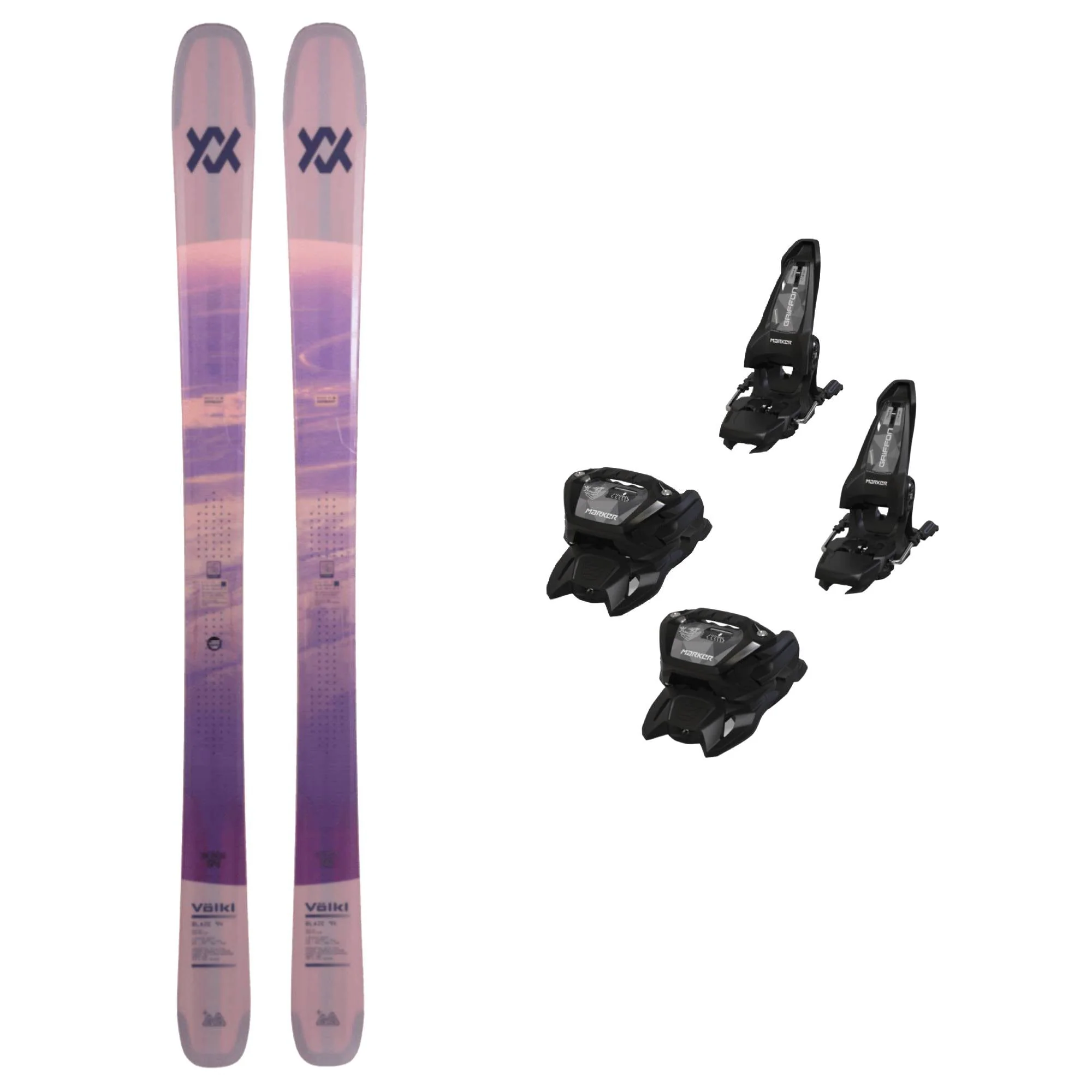 Volkl Blaze 94 Ski + Griffon 13 Bindings 2026 Bundle