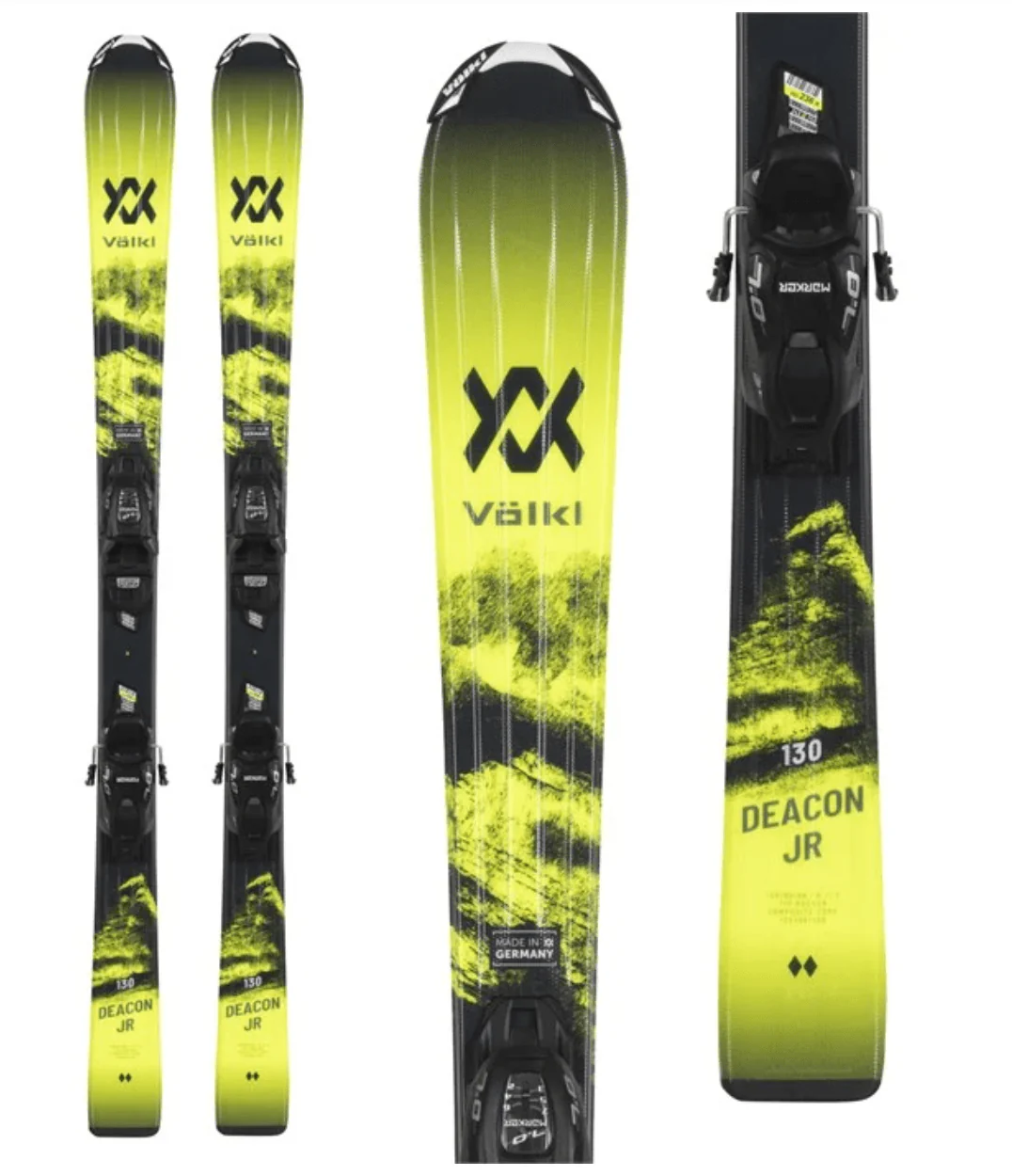 Volkl Deacon Junior Ski 80 - 120 + VMotion 4.5 Binding 2023 - Image 3