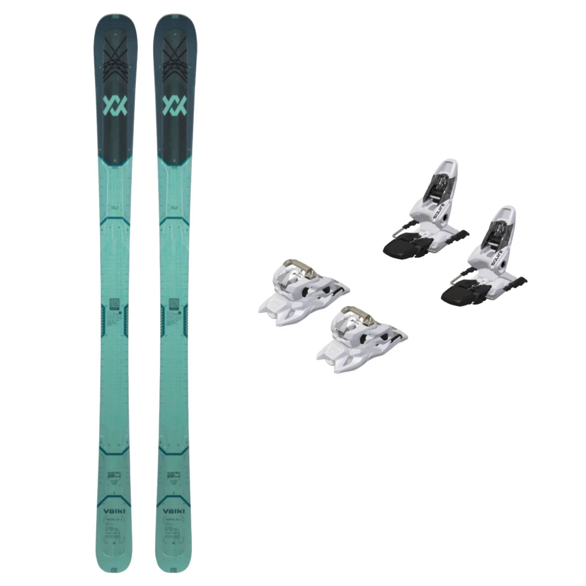 Volkl Mantra 84 Womens Ski + Squire 11 GW Bindings 2026 Bundle - Image 4