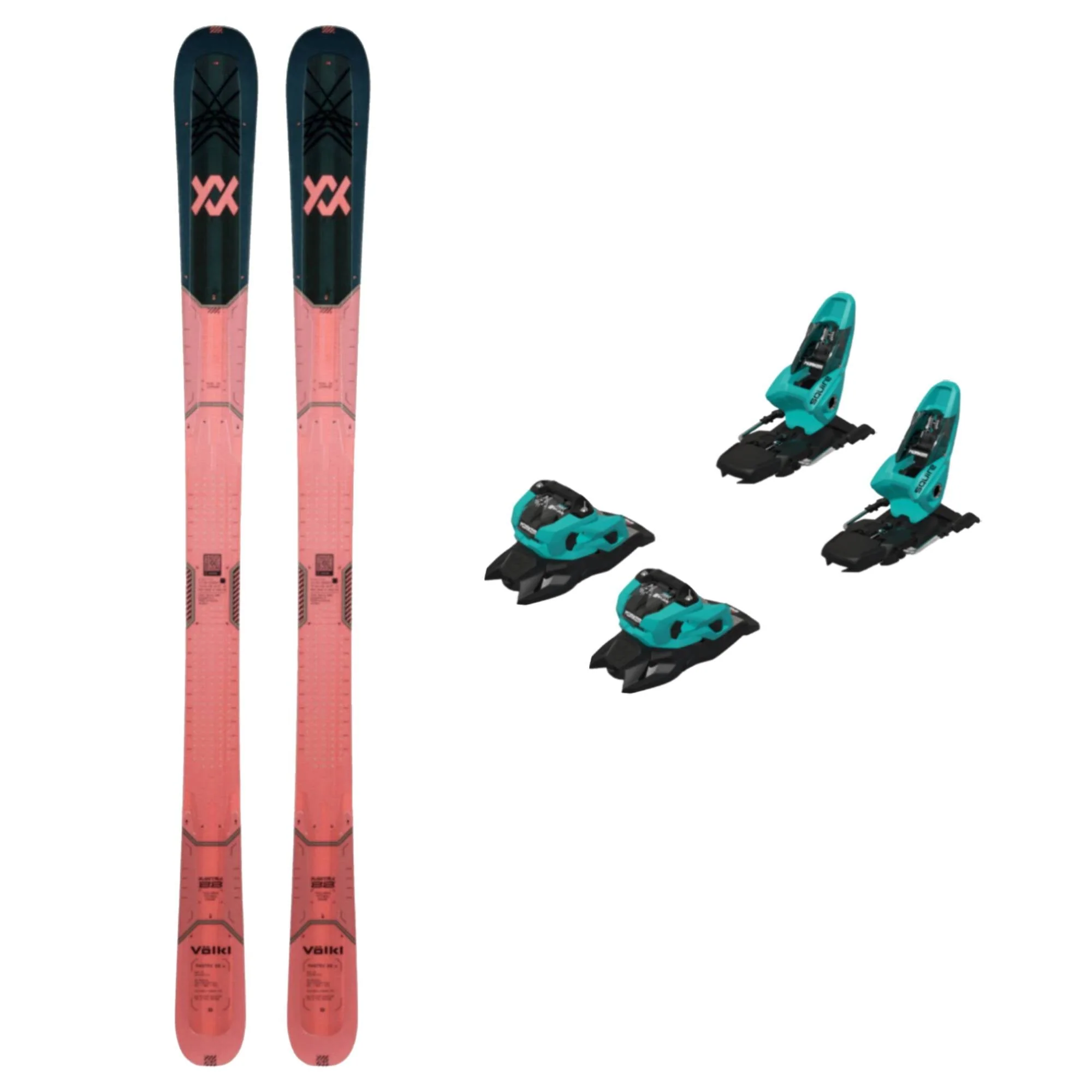 Volkl Mantra 88 Womens Ski + Squire 11 GW Bindings 2026 Bundle - Image 2