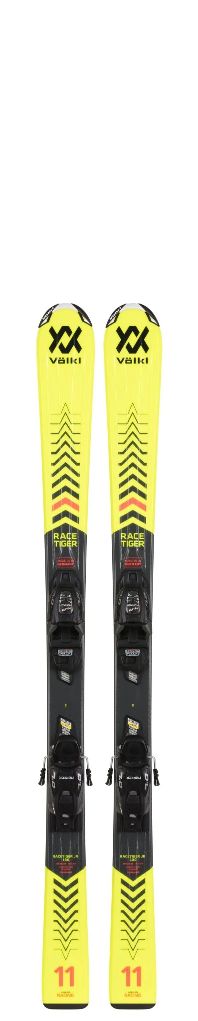 Volkl Racetiger Junior Ski 80 - 120 + VMotion 4.5 Junior Binding 2022 - Image 2