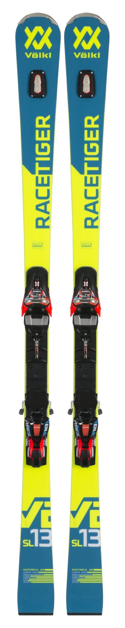 Volkl Racetiger SL Pro Ski + Race Xcell 12 Binding 2019 - Image 2