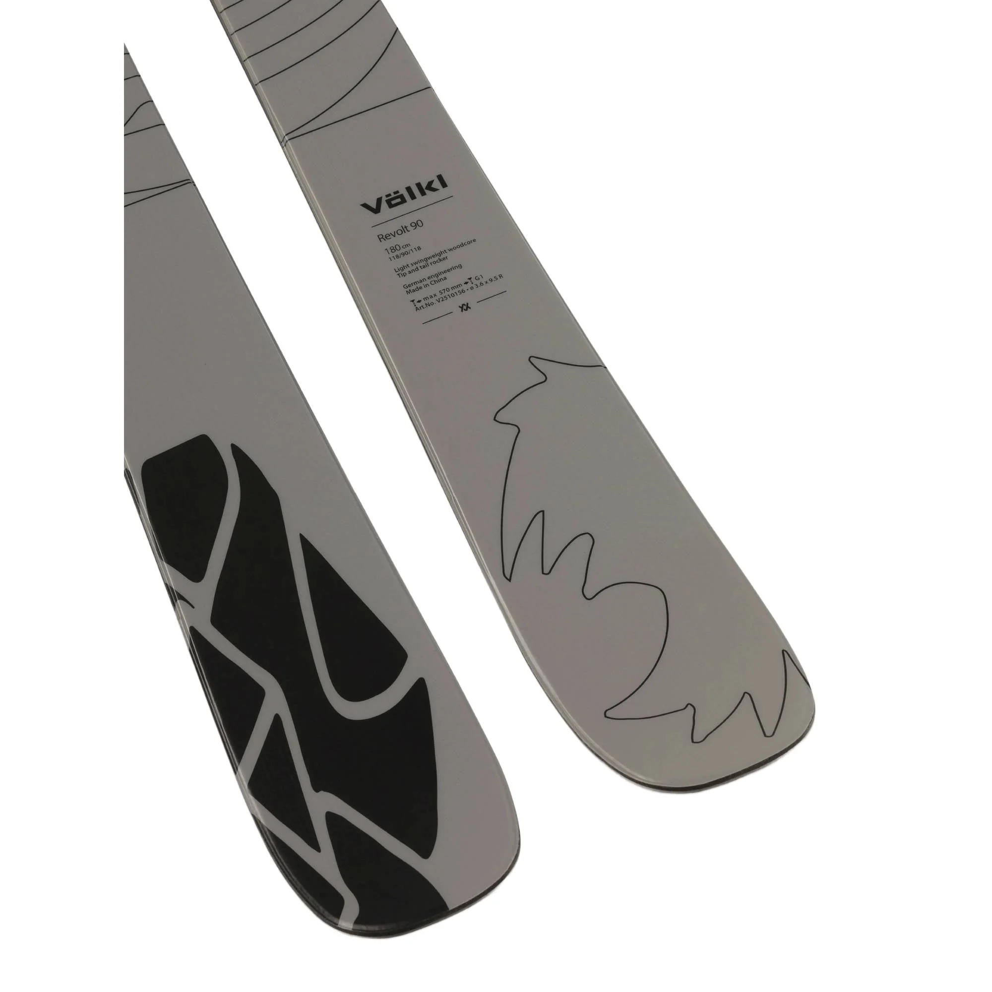 Volkl Revolt 90 Ski 2026 - Image 5