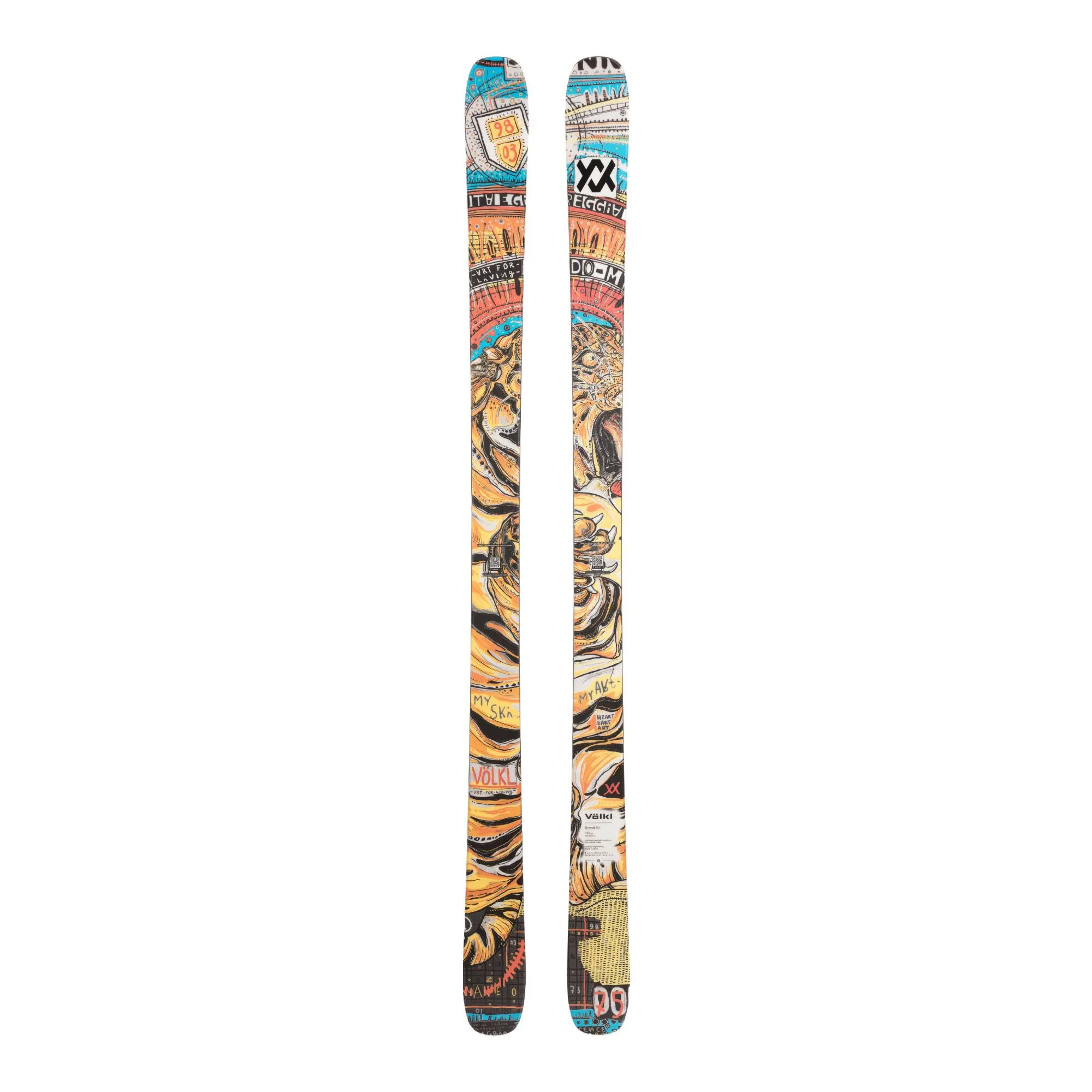 Volkl Revolt 90 Ski 2027 - Image 2