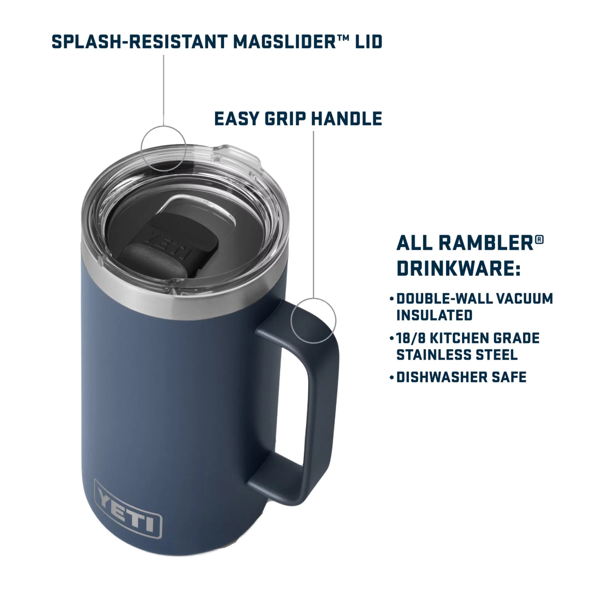 Yeti Rambler 24oz Mug - Image 4